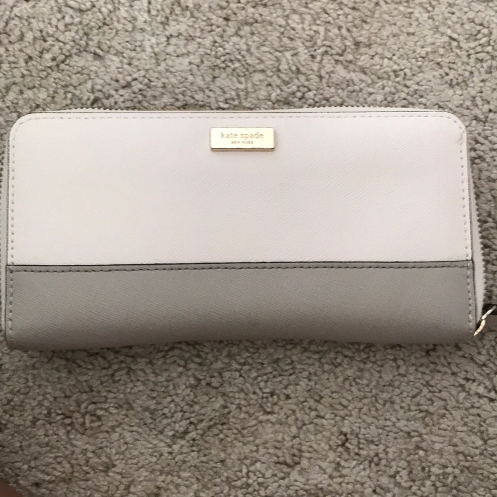 Kate space cream colored wallet